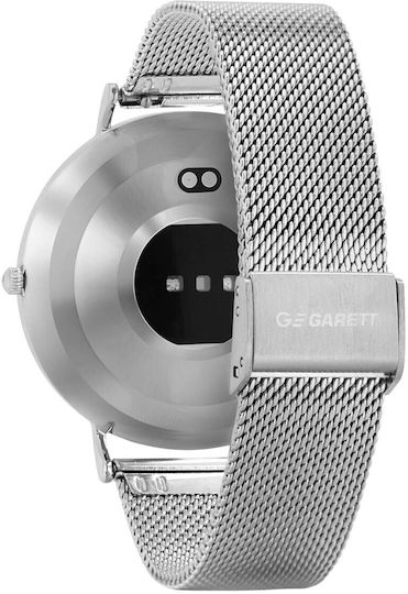 Garett Verona 50mm Smartwatch with Heart Rate Monitor (Silver) view 4