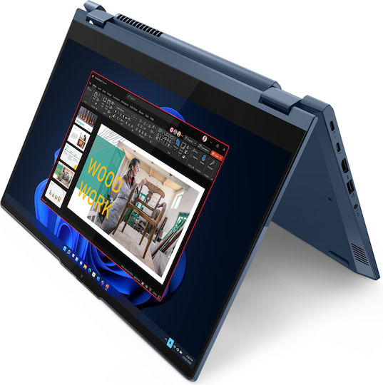 Lenovo ThinkBook 14s Yoga ITL 14" IPS FHD Touchscreen (i5-1135G7/8GB/256GB SSD/W10 Pro) Abyss Blue (DE Keyboard) view 7