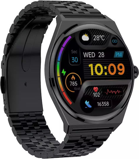 MaxCom Ecowatch 5 45mm with Heart Rate Monitor (Black) view 4