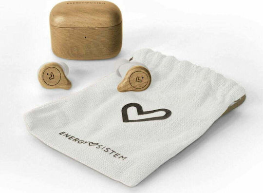 Energy Sistem Eco In-ear Bluetooth Handsfree Earphones with Charging Case Beech Wood vista 4
