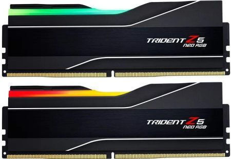 G.Skill Trident Z5 Neo RGB DDR5 32GB RAM with 2x16GB Modules and Speed 6000 for Desktop F5-6000J3038F16GX2-TZ5NR vue 2