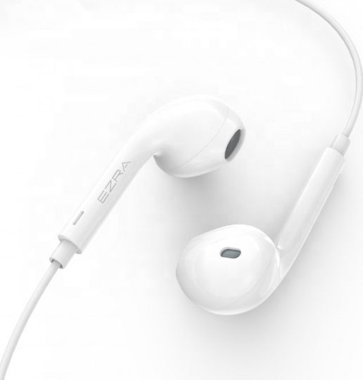 Ezra BW08 In-ear Bluetooth Handsfree Earphones with Sweat Resistance White view 4