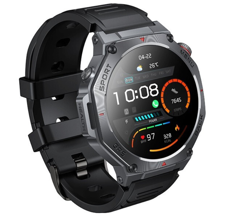 Hoco Y37 45mm Smartwatch Black view 1