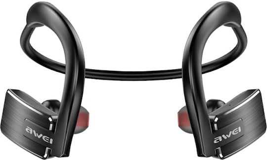Awei E1BL In-ear Bluetooth Handsfree Earphones with Sweat Resistance Black view 1