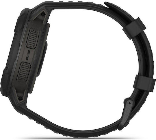 Garmin Instinct Crossover Solar Tactical 45mm Waterproof Smartwatch with Heart Rate Monitor (Black) view 7