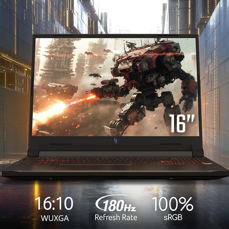 Acer Nitro V 16 ANV16-72 16" IPS FHD+ 180Hz (9-270H/32GB/1.0TB SSD/GeForce RTX 5070/W11 Home) (US Keyboard) vue 7