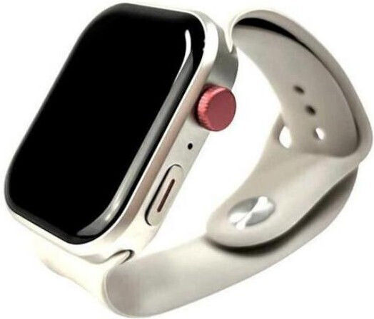 Smartwatch Mini Z03 Pro Step Distance Tracking Silver Silver Silicone Android iOS view 1