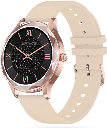 Pacific 27-1 50mm Smartwatch with Heart Rate Monitor (Silver)