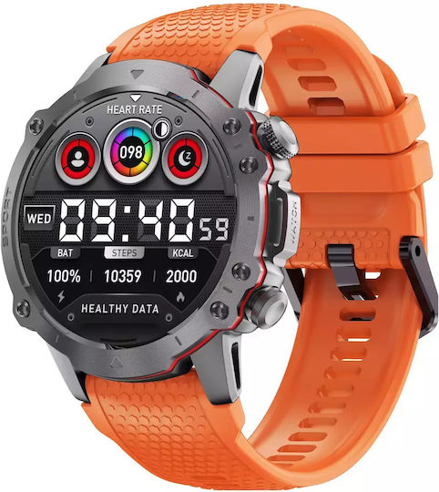 Kiano Watch Sport 49mm with SIM and Heart Rate Monitor (Black) view 4