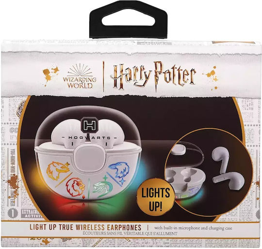Harry Potter In-ear Bluetooth Handsfree Earphones with Charging Case White view 5