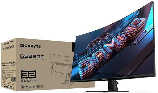 Gigabyte GS32QC VA Curved Gaming Monitor 31.5" QHD 2560x1440 165Hz view 9