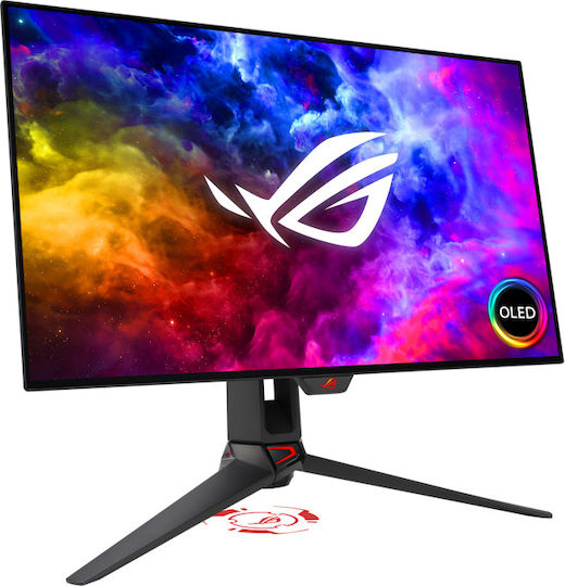 Asus ROG Swift PG27AQDM OLED HDR Gaming Monitor 26.5" QHD 2560x1440 240Hz with Response Time 0.03ms GTG vue 3
