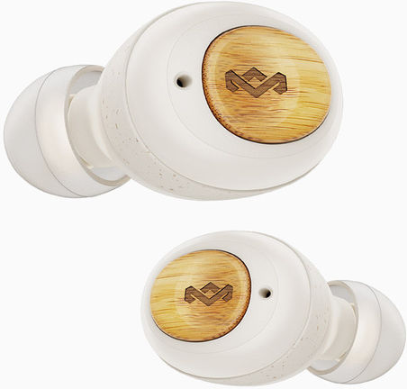 The House Of Marley Champion In-ear Bluetooth Handsfree Earphones with Charging Case Cream Ansicht 2