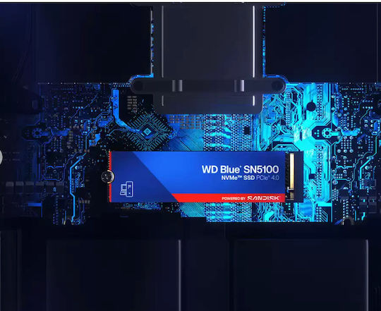 Western Digital SN5100 SSD 4TB M.2 Type with PCI Express 4.0 Connection PS5 Compatible WDS400T5B0E-00CPE0 view 8
