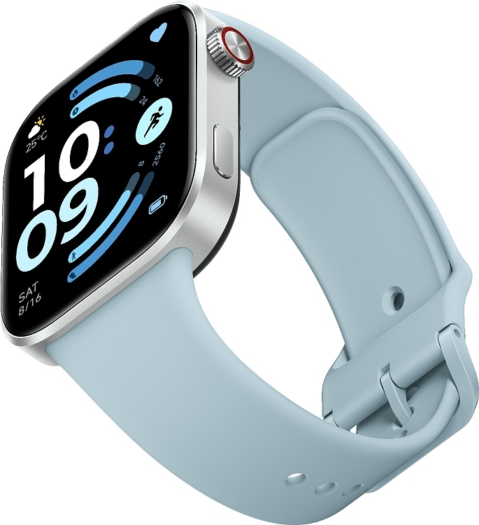 Xiaomi Redmi Watch 6 Aluminum 46mm with Heart Rate Monitor Glacier Blue view 5