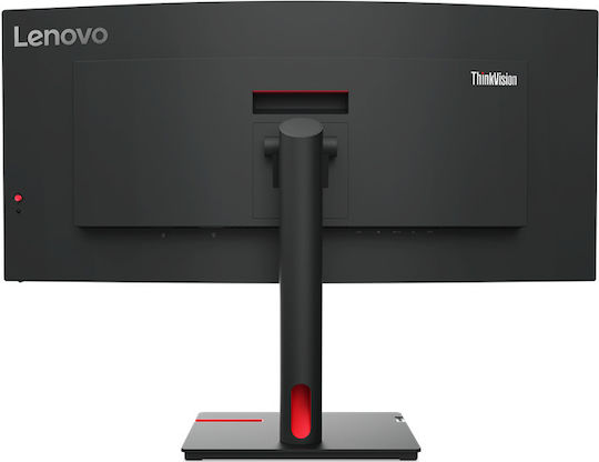 Lenovo ThinkVision T34w-30 Ultrawide VA Curved Monitor 34" 3440x1400 with Response Time 4ms GTG vue 3