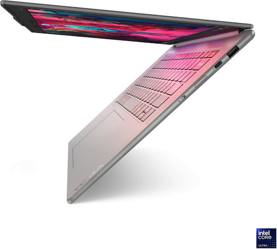Lenovo Yoga Slim 7 15ILL9 15.3" IPS Touchscreen 120Hz (Ultra 7-256V/16GB/1TB SSD/W11 Home) Luna Grey (International English Keyboard) view 7
