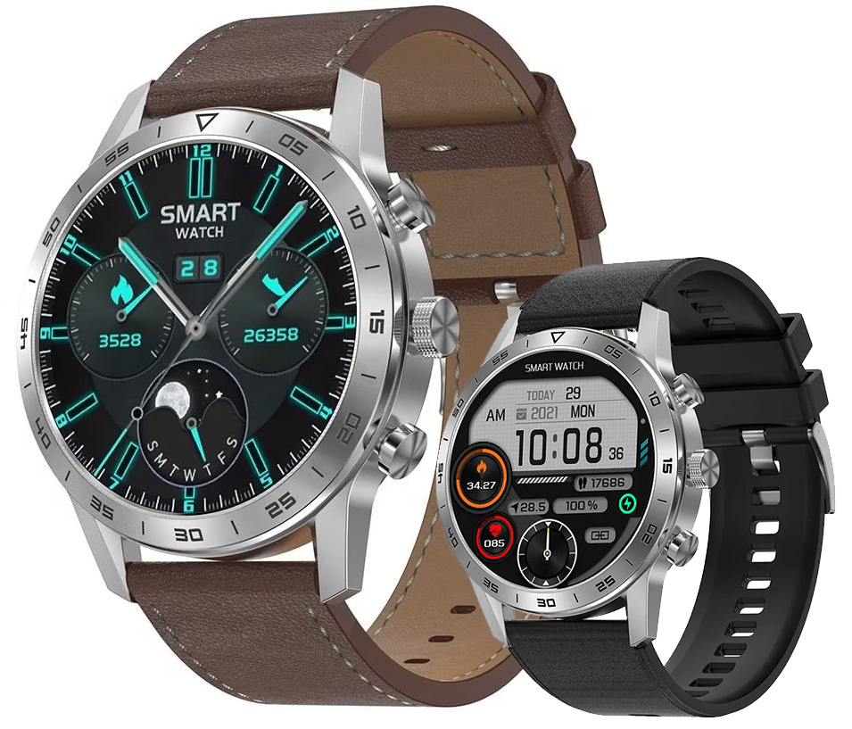 Aluminium Smartwatch with Heart Rate Monitor (Silver) Ansicht 3