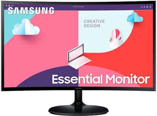 Samsung S27C364EAU VA Curved Monitor 27" FHD 1920x1080 with Response Time 4ms GTG
