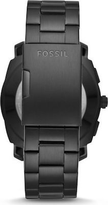 Fossil Q Machine Hybrid Stainless Steel 45mm Smartwatch (Black Stainless Steel) view 2