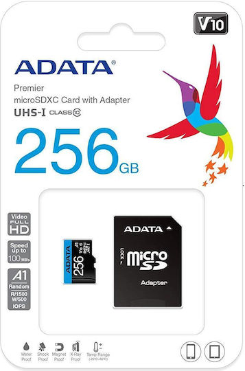 Adata Premier microSDXC 256GB U1 V10 A1 UHS-I 85MB/s With Adapter view 3