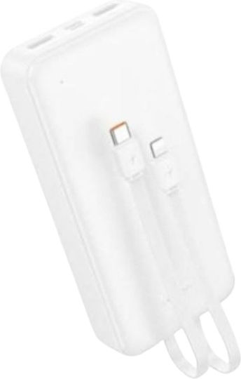 Hoco J118A Power Bank 20000mAh White view 1