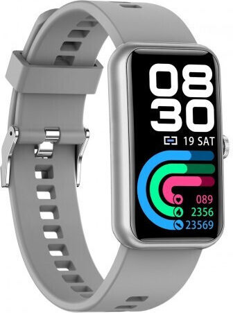 Trevi T-Fit 210 Slim Smartwatch with Heart Rate Monitor (Silver) vue 3