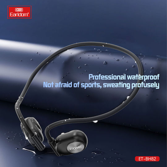 Earldom ET-BH82 Open Ear Bluetooth Handsfree Earphones Black view 6