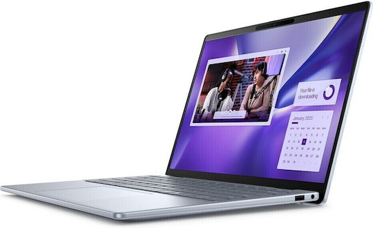 Dell Inspiron 7441 Plus 14" IPS QHD+ Touchscreen (Snapdragon-X Plus X1P-64-100/16GB/1TB SSD/W11 Pro) Ice Blue (International English Keyboard) view 2