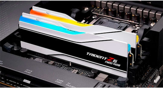 G.Skill Trident Z5 Neo RGB DDR5 64GB RAM with 2x32GB Modules and Speed 6000 for Desktop F5-6000J3636F32GX2-TZ5NRW view 3