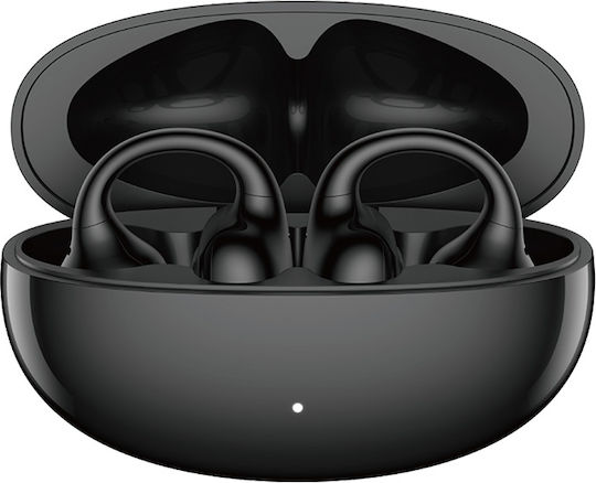 Edifier LolliClip Open Ear Bluetooth Handsfree Earphones with Sweat Resistance and Charging Case Black view 2