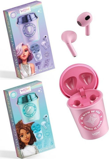 WOW Generation Cup-Shaped In-ear Bluetooth Handsfree Earphones with Charging Case Turquoise view 1