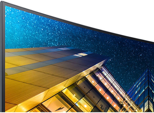 Samsung LU32R590CWP VA Curved Monitor 32" 4K 3840x2160 with Response Time 4ms GTG vue 9