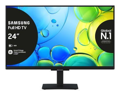Samsung Smart TV 24" Full HD LED F6000 HDR 2025 UE24F6000FUXZT