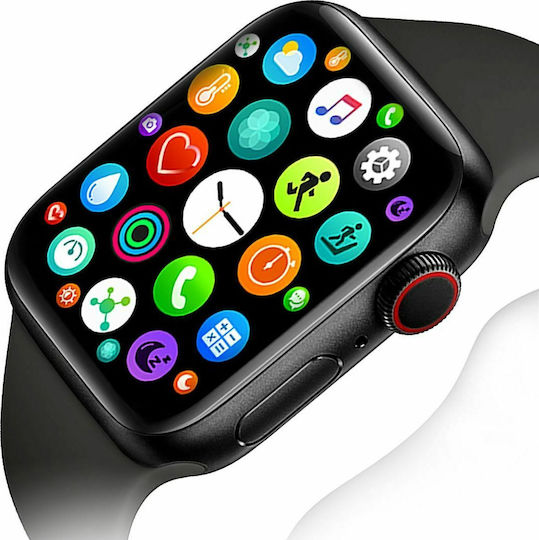 XO M18 Smartwatch with Heart Rate Monitor (Black) view 2