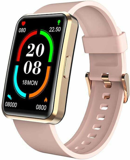 BlackView R5 Waterproof Smartwatch with Heart Rate Monitor (Pink) view 2