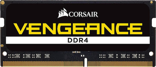 Corsair Vengeance DDR4 with Module 1x16GB and Speed 2666 for Laptop CMSX16GX4M1A2666C18