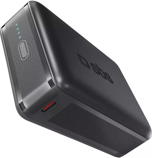 SBS TEBB20000HDPD65K Power Bank 20000mAh 65W with USB-A Port and USB-C Port Power Delivery Black