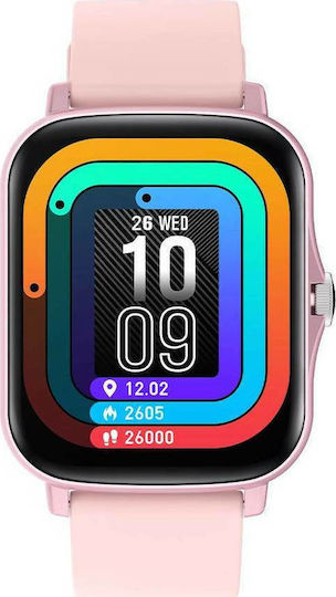 Colmi P8 Plus 43mm Smartwatch with Heart Rate Monitor (Pink) view 2