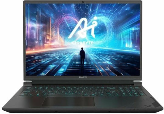 Gigabyte G6X 9KG 16" FHD+ (i7-13650HX/16GB/1TB SSD/GeForce RTX 4060/No OS) (ES Keyboard)