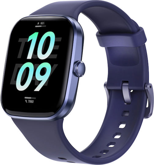 Q32 45mm Smartwatch with Heart Rate Monitor (Blue) view 1