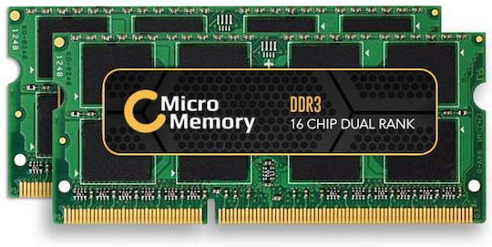 CoreParts DDR3 16GB RAM With 2x8GB Modules And 1600 Speed For Laptop MMKN049-16GB