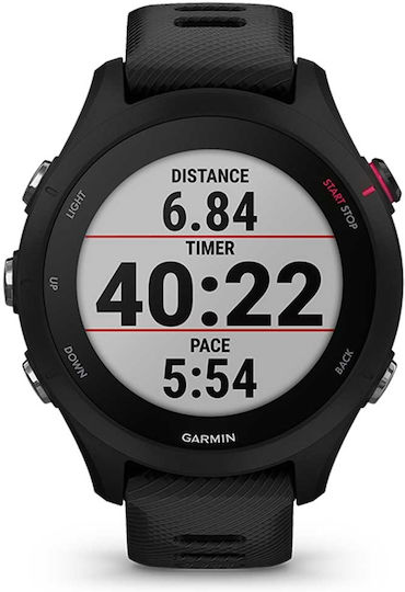Garmin Forerunner 255s Music 41mm Waterproof Smartwatch with Heart Rate Monitor (Black) view 2