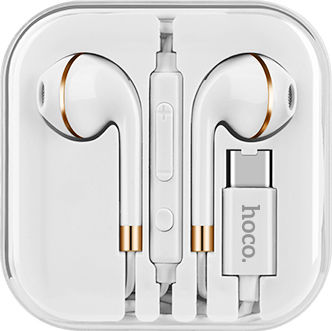 Hoco L8 Earbud Bluetooth Handsfree Earphones White view 6
