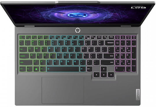 Lenovo LOQ 15IRX9 15.6" IPS FHD 144Hz (i5-13450HX/16GB/1TB SSD/GeForce RTX 4060/No OS) Luna Grey (International English Keyboard) view 7