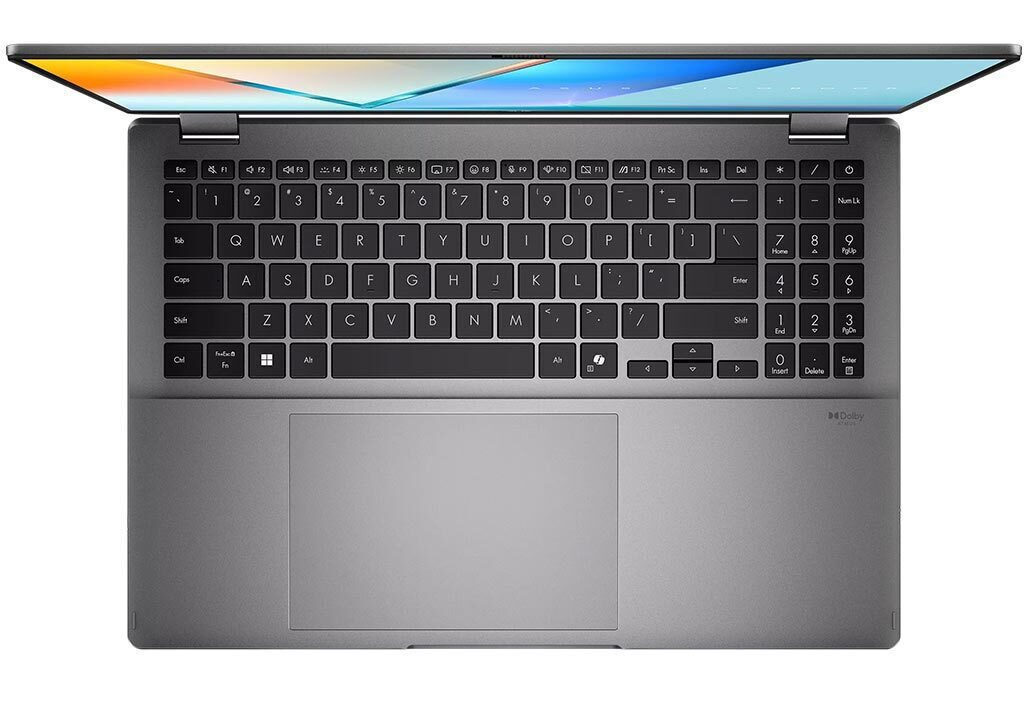 Asus Vivobook 16 Flip TP3607AA-OLED-SI036W 16" OLED FHD (Ultra 9-386H/32GB/1.0TB SSD/W11 Home) Matte Gray (GR Keyboard) vue 5