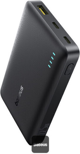 Baseus EnerFill FP21 Power Bank 10000mAh 22.5W with USB-A Port and 2 USB-C Ports Power Delivery Black view 1