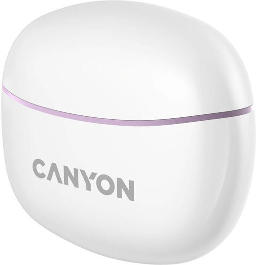 Canyon TWS-5 In-ear Bluetooth Handsfree Earphones with Charging Case Purple view 4