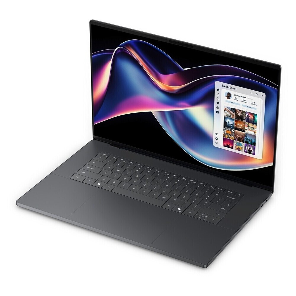 Dell XPS 16 DA16260 16" OLED Touchscreen 120Hz (Ultra X7-358H/32GB/1TB SSD/W11 Pro) Graphite (International English Keyboard) view 3