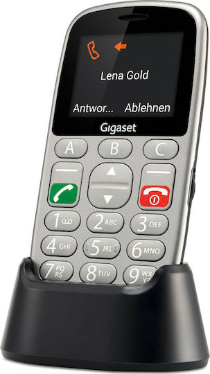 Gigaset GL 390 Dual SIM Mobile with Large Buttons Grey view 6